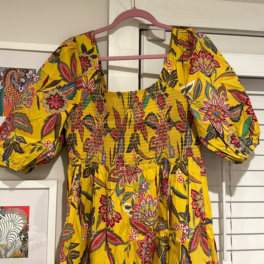 Johnny Was Jade paisley midi dress